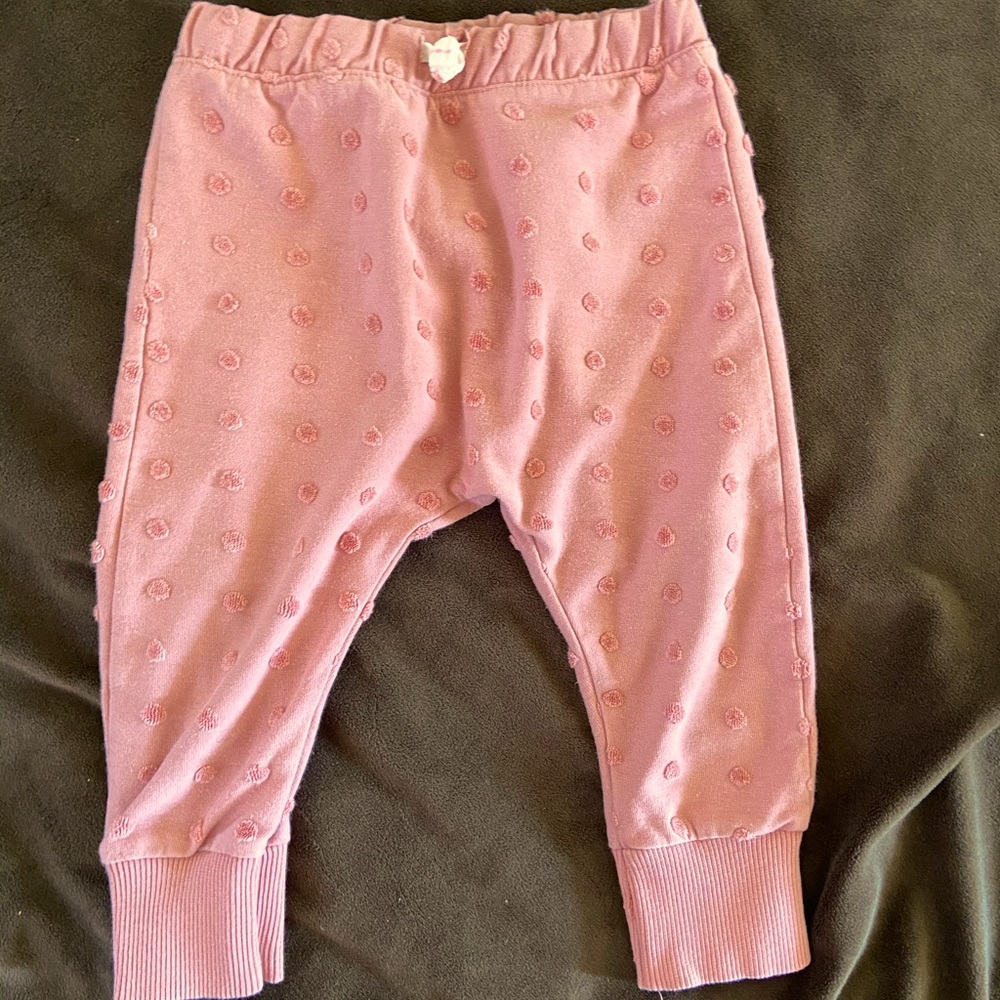 Zara sweatpants mauve Sz 12/18